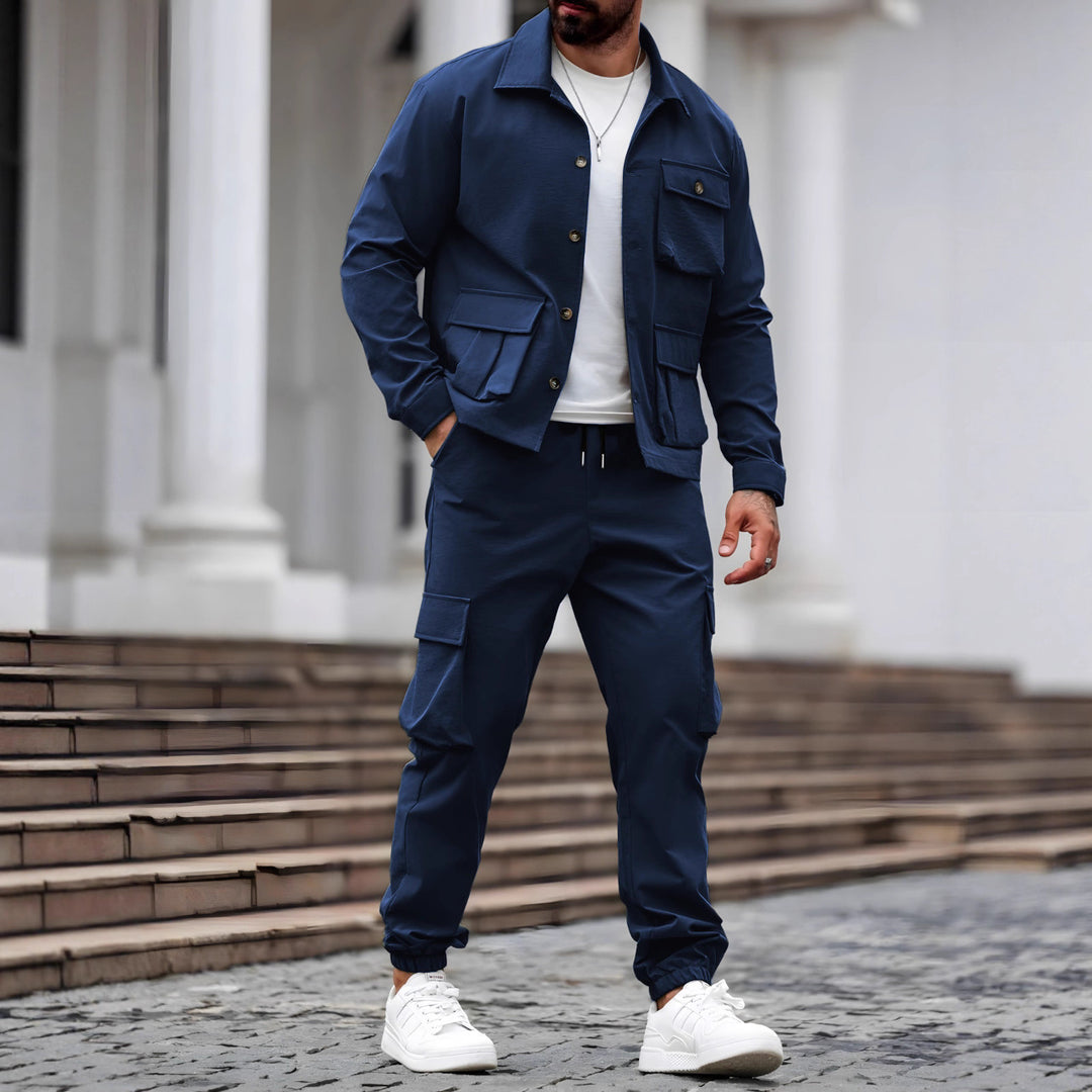Herren Jacke und Cargo-Hose Set Echoarchiv