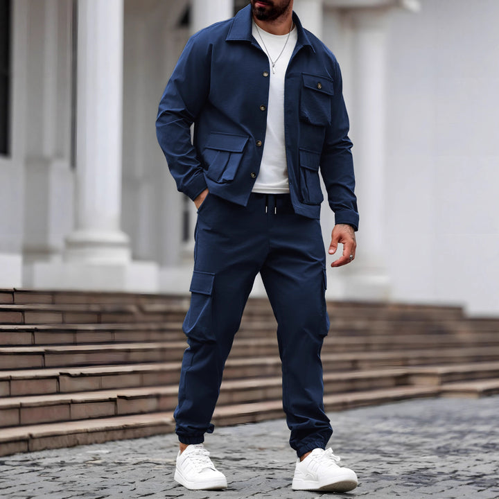 Herren Jacke und Cargo-Hose Set Echoarchiv