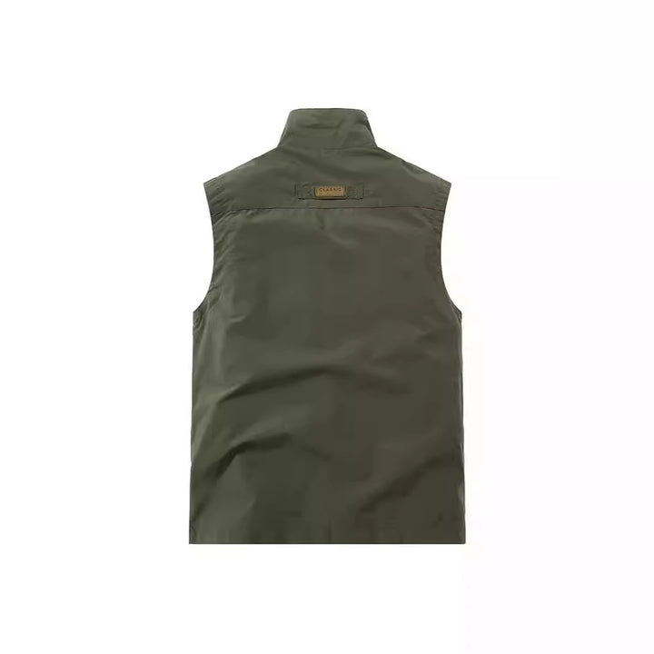 Herren Packbare Funktionsweste mit atmungsaktivem Mesh‑Innenfutter und Mehrfachtaschen – Marzano