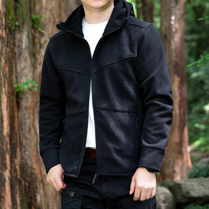 Herren Fleecejacke mit praktischen Taschen Echo Archive
