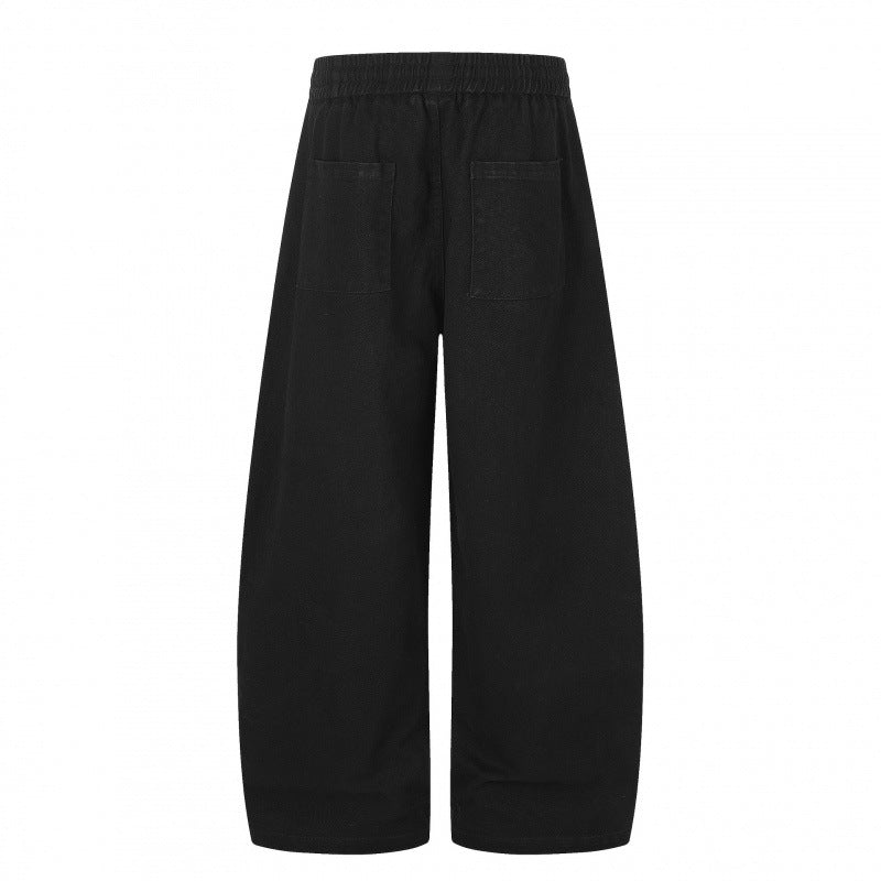 Unisex Weitgeschnittene Lounge-Hose mit Tunnelzug und extra weitem Bein Echo Archiv