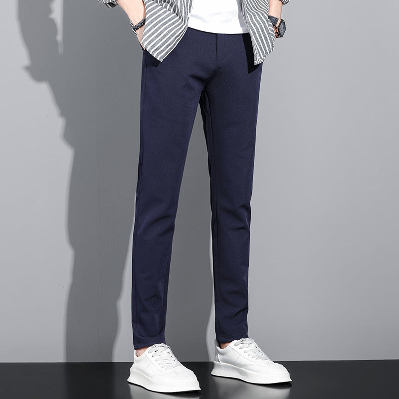 Herren Slim-Fit Chinohosen mit seitlichen Taschen Echoarchiv