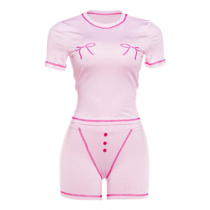 Damen Sportliches Set mit verspielten Details Echo Archiv