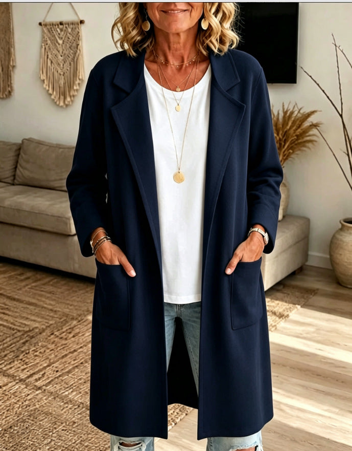 Damen Modischer Langer Cardigan Echo Archiv