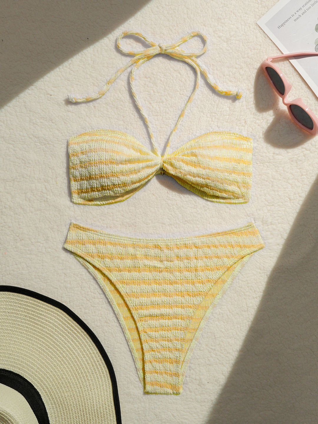 Damen Bikini-Set mit strukturierter Oberfläche Echo Archiv