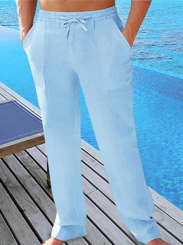 Herren Bequeme Freizeithose mit elastischem Bund und praktischen Taschen Echoarchiv