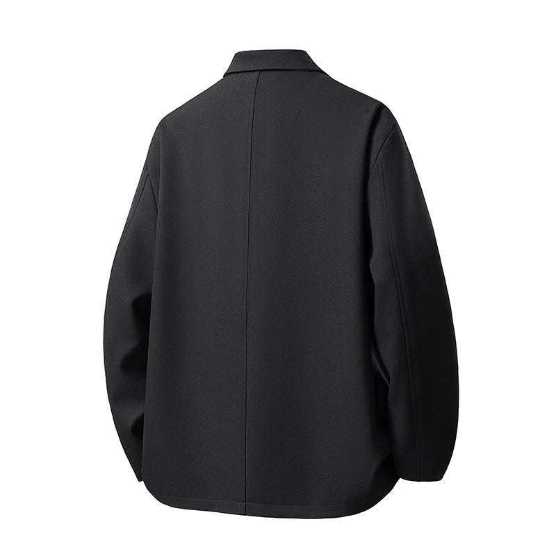 Herren Oversize-Sakko-Jacke mit legerer Overshirt-Silhouette Echoarchiv