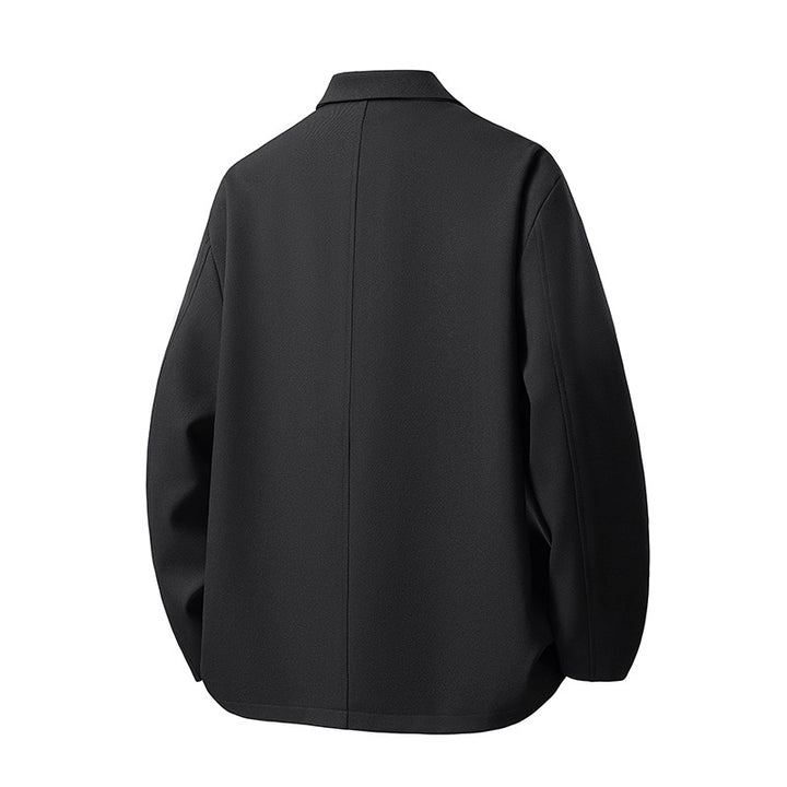 Herren Oversize-Sakko-Jacke mit legerer Overshirt-Silhouette Echoarchiv