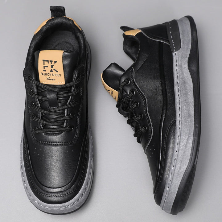 Herren Sportliche Leder Sneaker Echoarchiv