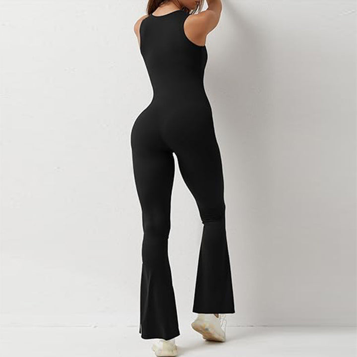 Damen Fitness-Jumpsuit mit figurbetontem Schnitt Echo Archiv