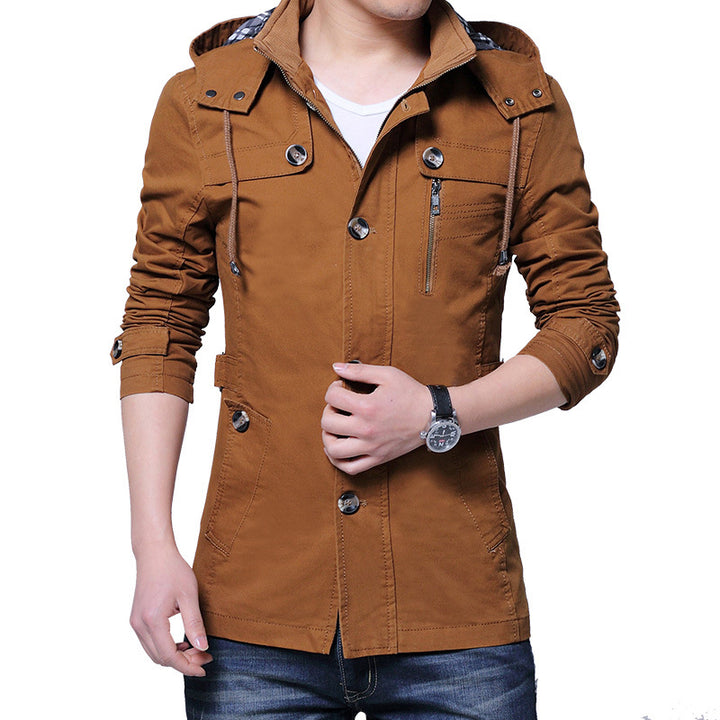 Herren Modische Übergangsjacke Echo Archiv