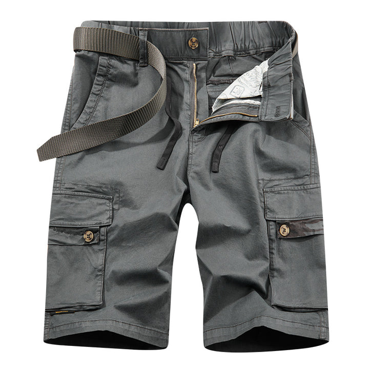 Herren robuste Cargoshorts mit elastischem Bund und multifunktionalen Taschen Echoarchiv