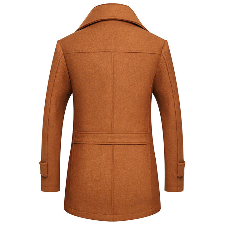 Herren Elegante und stilvolle Wolljacke Echo Archiv