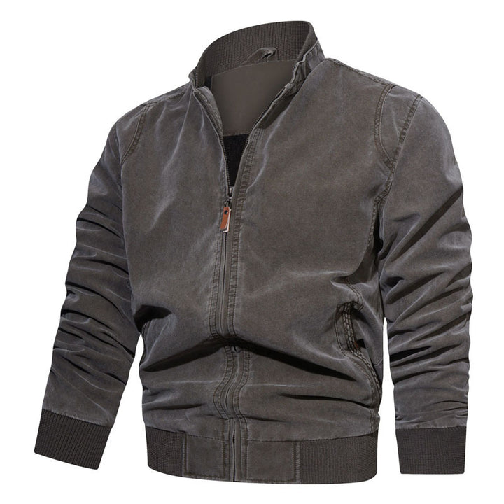 Herren Lässige Bikerjacke aus strapazierfähigem Material Echo Archiv