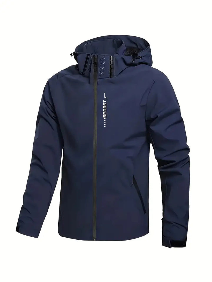Herren Wetterfeste Sportjacke Echo Archiv