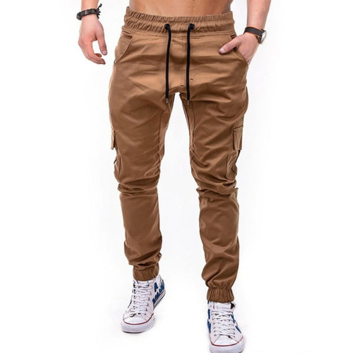 Herren cargo Jogginghose mit elastischem Bund und praktischen Seitentaschen Echoarchiv