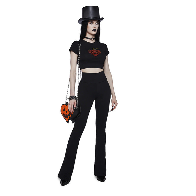Damen Sportliche Bootcut-Hosen mit hohem Bund und Figur schmeichelndem Schnitt Echo Archiv