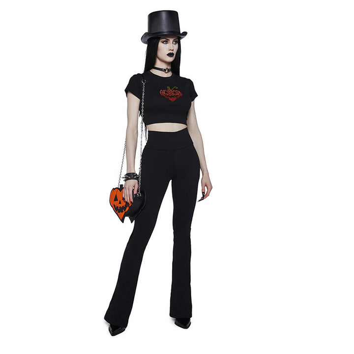 Damen Sportliche Bootcut-Hosen mit hohem Bund und Figur schmeichelndem Schnitt Echo Archiv