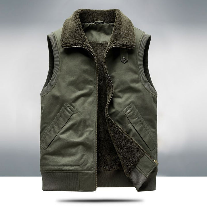 Herren Fleece gefütterte Outdoor-Weste Echo Archiv
