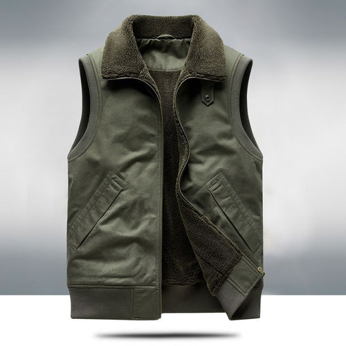 Herren Fleece gefütterte Outdoor-Weste Echo Archiv