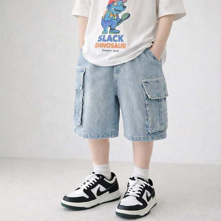 Unisex bequeme Cargo-Shorts mit großen Seitentaschen Echo Archiv