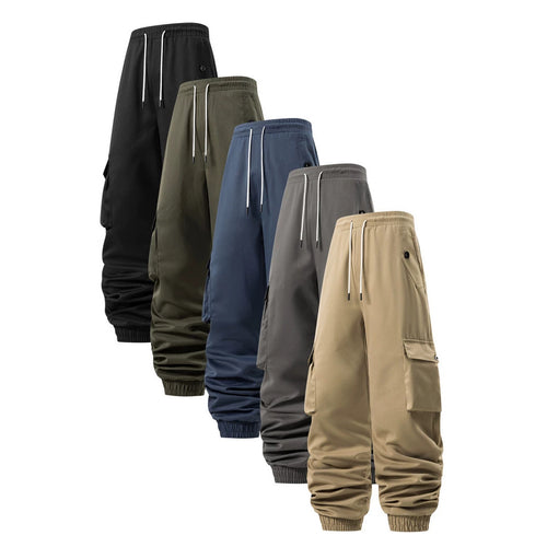Herren Cargo-Joggerhose mit elastischem Bund, Tunnelzug und Multifunktionstaschen Echoarchiv