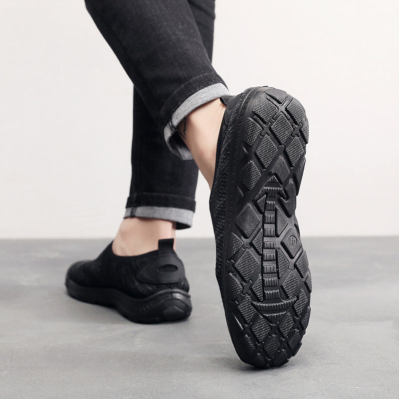 Damen atmungsaktive Slip-On Sneakers mit elastischem Einsatz Echo Archiv