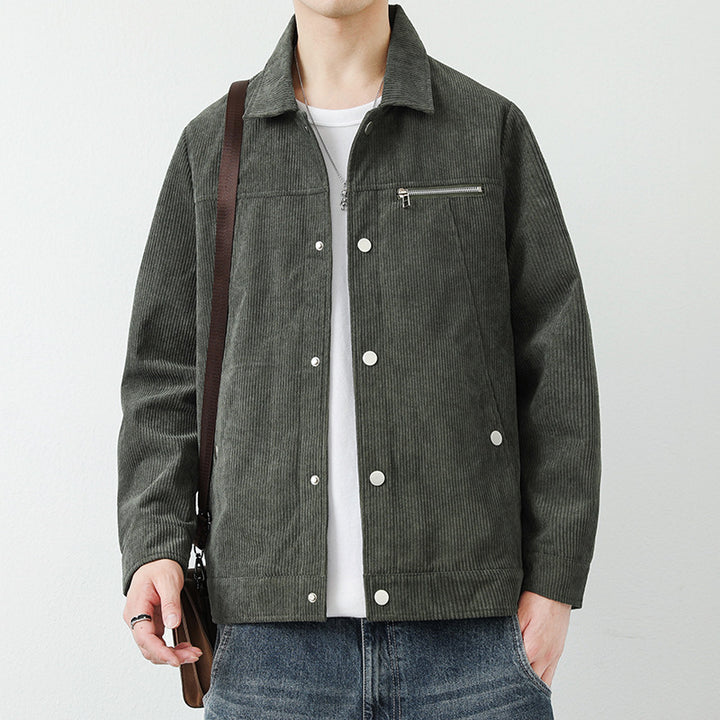 Herren Modische Cordjacke Echo Archiv