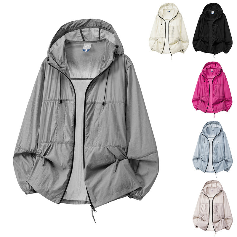 Herren Leichte Outdoor-Windjacke mit Kapuze Echo Archiv