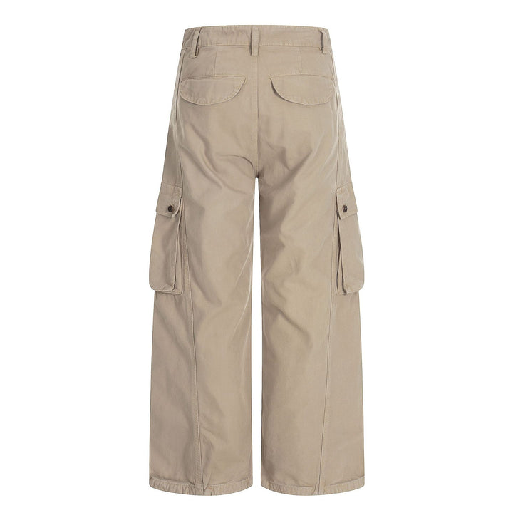 Damen Weite Cargo-Culotte-Shorts mit aufgesetzten Pattentaschen Echoarchiv