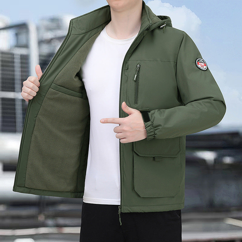 Herren Funktionale Outdoorjacke Echo Archiv