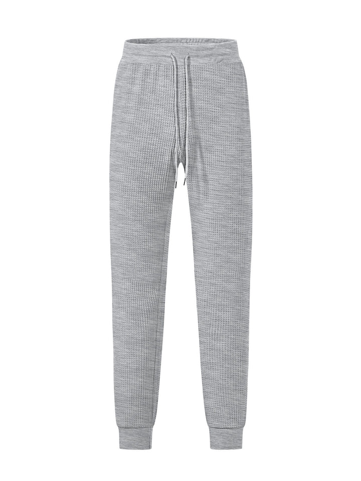 Herren Komfortable Waffle-Jogginghose Echoarchiv