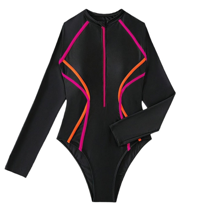 Damen Schwimmanzug mit langem Arm Echo Archiv