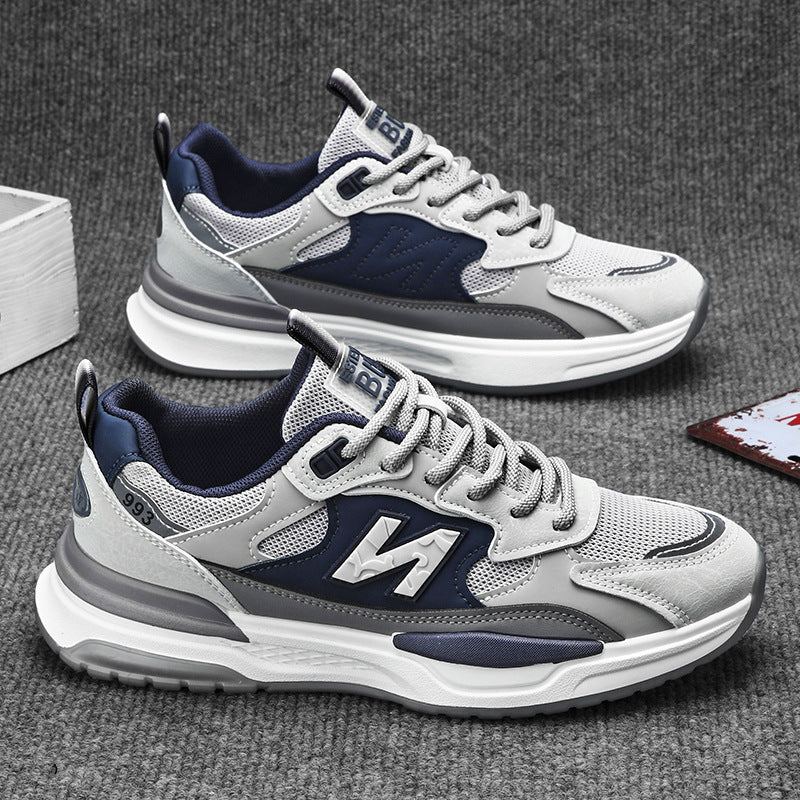 Herren Dämpfender Chunky-Laufschuh mit Mesh-Außenschicht und Komfortgedächtnis-Sohle – Norré