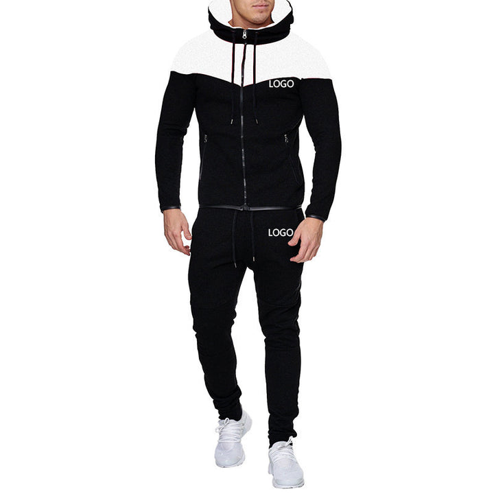 Herren Modernes Sportanzug-Set Echo Archiv