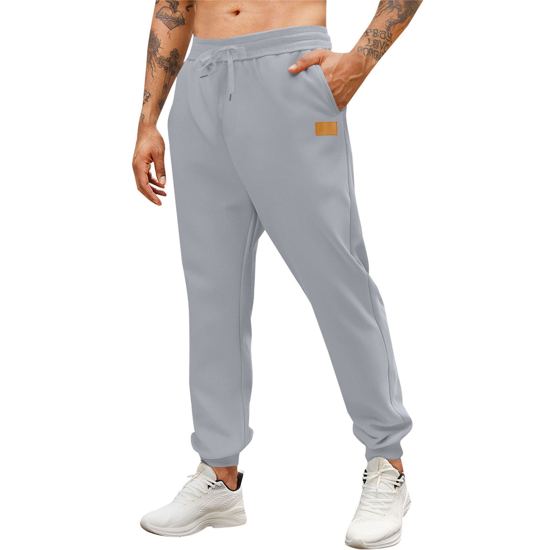 Herren Sportliche Jogginghose mit seitlichen Reißverschlusstaschen und verstellbarem Bund Echoarchiv