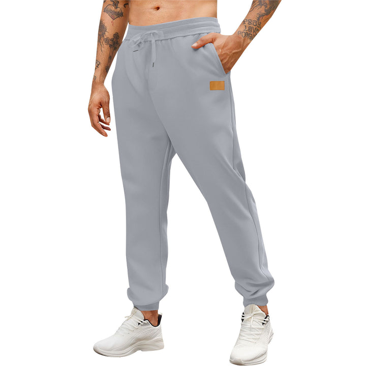 Herren Sportliche Jogginghose mit seitlichen Reißverschlusstaschen und verstellbarem Bund Echoarchiv