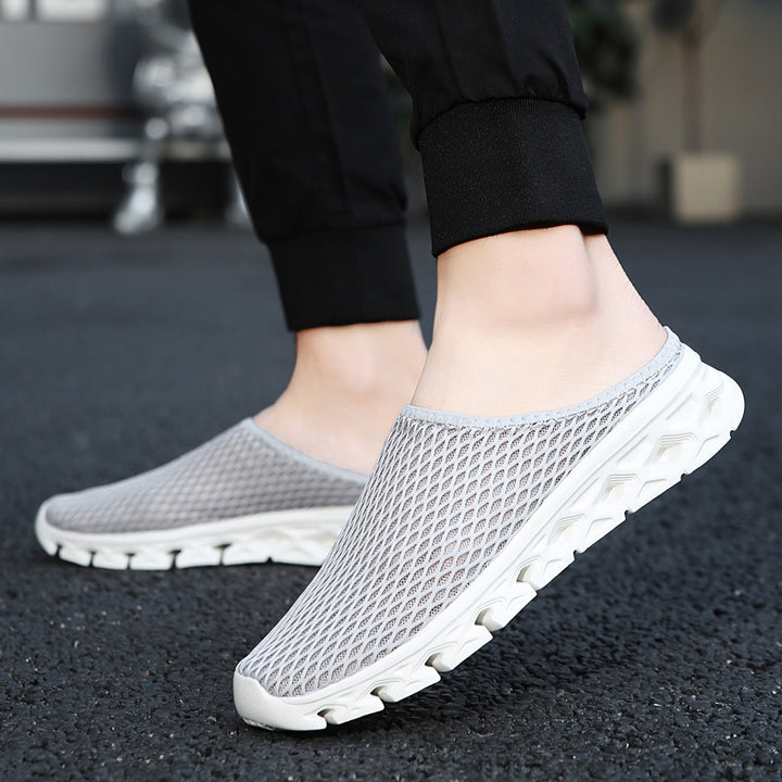Unisex nan atmungsaktiver Mesh-Muleschuh mit flexibler Wabenlaufsohle und ergonomischem Fußbett Echo Archiv