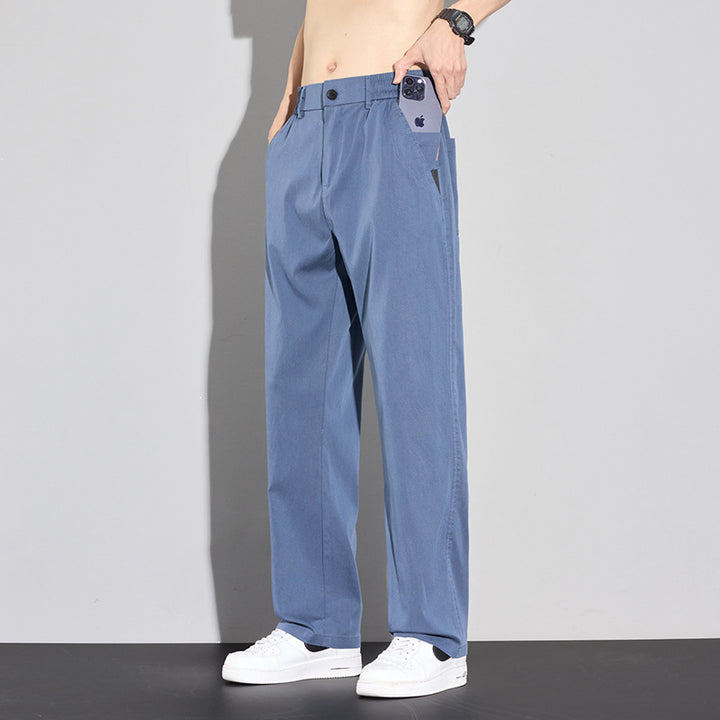 Herren lässige Stretch-Hose mit vielseitigen Taschen und atmungsaktivem Gewebe Echoarchiv