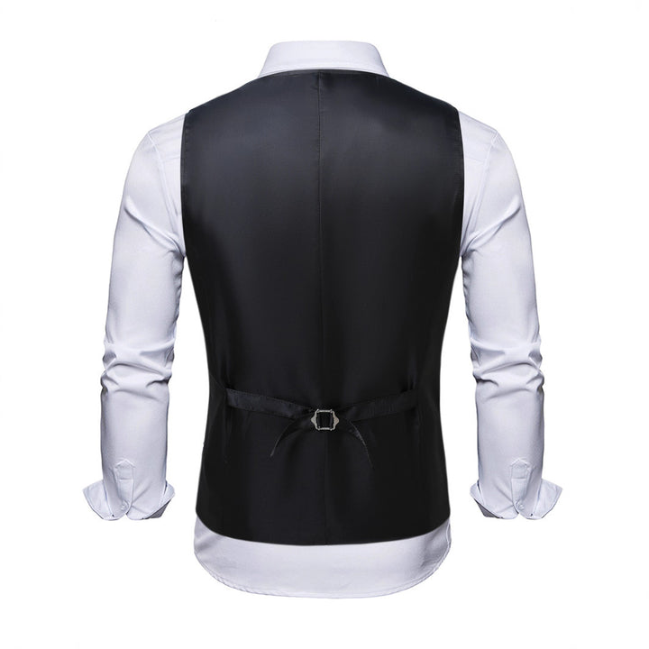 Herren elegante Pailletten-Weste Echoarchiv