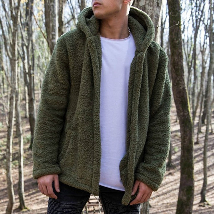 Herren Kuschelige Fleecejacke Echoarchiv