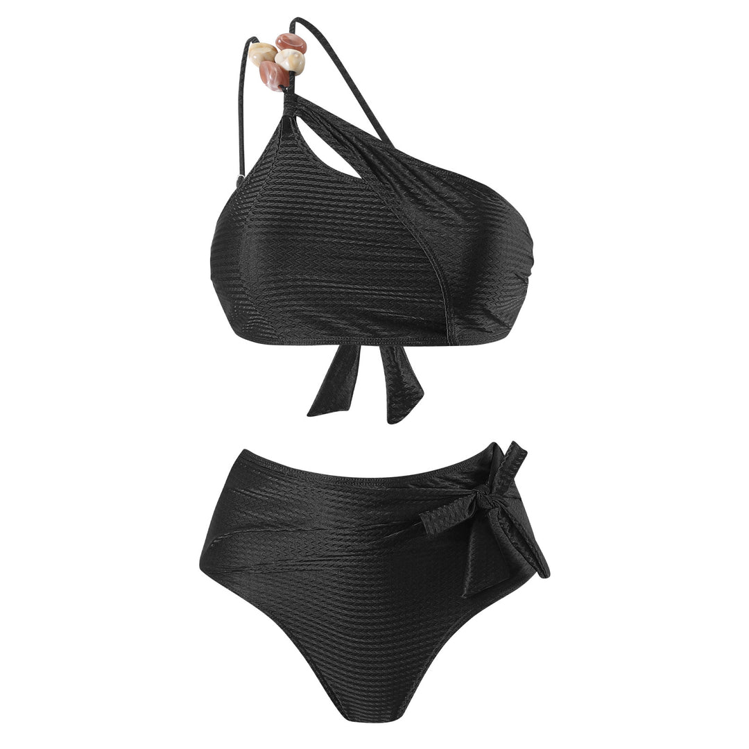 Damen Bikini-Set mit asymmetrischem Design und modischen Details Echo Archiv