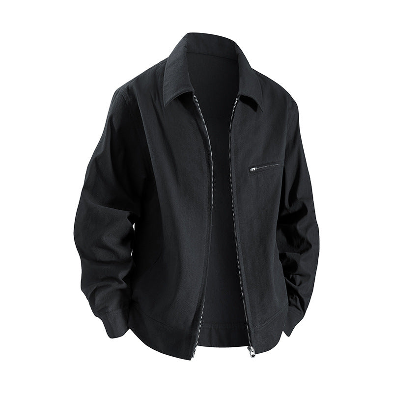 Herren lässige Übergangsjacke mit praktischen Taschen und modernem Schnitt Echoarchiv