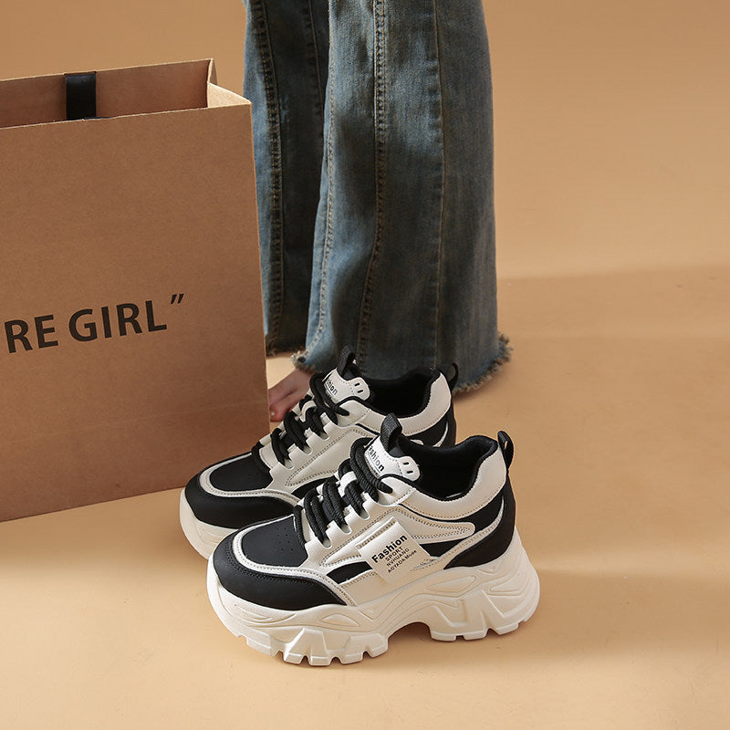 Damen Chunky Sneakers mit großzügiger Profilsohle und atmungsaktivem Obermaterial Echo Archiv