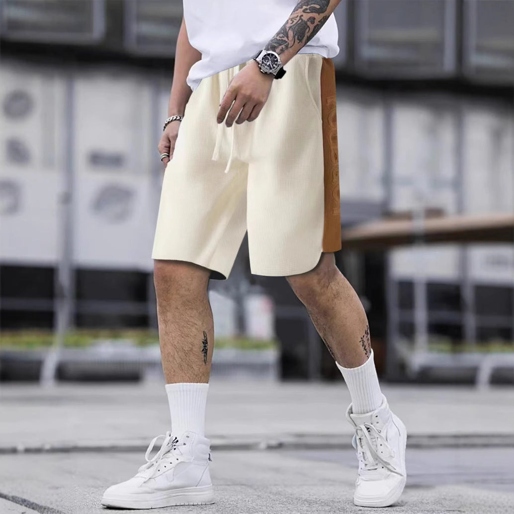 Herren sportliche Shorts mit detailreicher Struktur und innovativer Seitentasche Echoarchiv