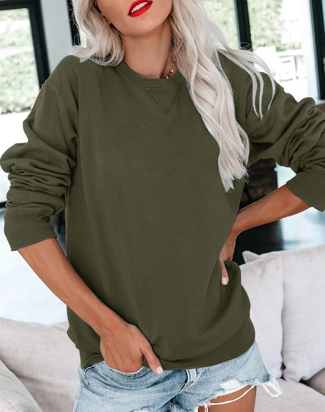 Damen Bequemer Sweatshirt Echo Archiv