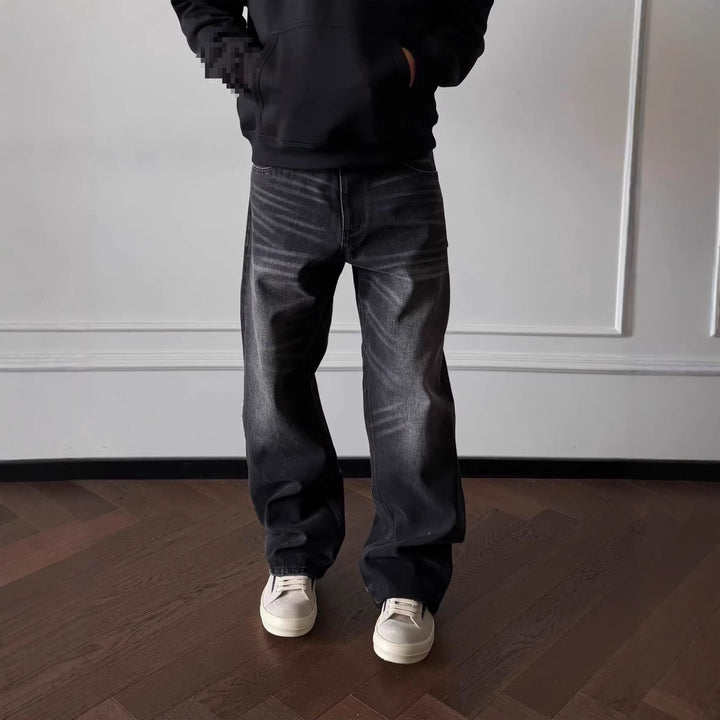 Herren Lässige und weite Denim-Jeans Echo Archiv