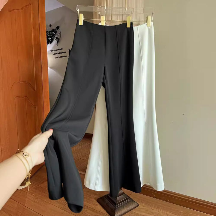 Damen Elegante Kickflare-Hosen Echoarchiv