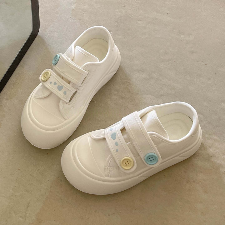 Damen bequeme und verspielte Sneaker mit Klettverschluss von Echo Archiv