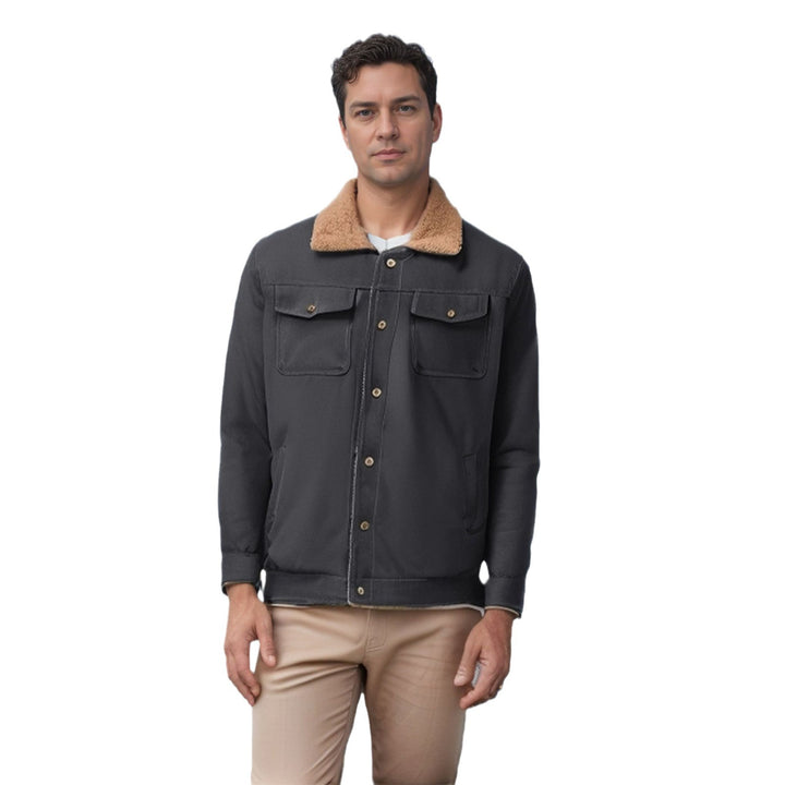 Herren Jacke mit Wendefunktion und Fleecefutter Echoarchiv